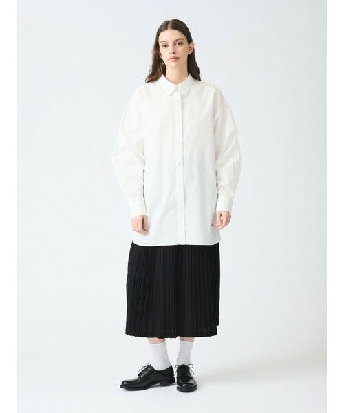 セール】 mizuiro ind メンズライクワイドシャツ （シャツ