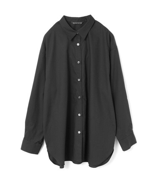 mizuiro ind/ミズイロインド mizuiro ind メンズライクワイドシャツ ブラック(color99) FREE mizuiro ind/ミズイロインド mizuiro ind メンズライクワイドシャツ ブラック(color99) FREE