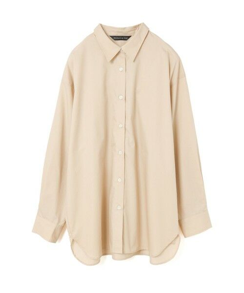 mizuiro ind/ミズイロインド mizuiro ind メンズライクワイドシャツ ベージュ(color20) FREE mizuiro ind/ミズイロインド mizuiro ind メンズライクワイドシャツ ベージュ(color20) FREE