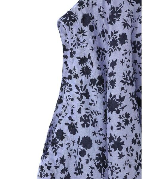 mizuiro ind / ミズイロインド シャツ・ブラウス | mizuiro ind スモールフラワーノースリーブフレアプルオーバー | 詳細4