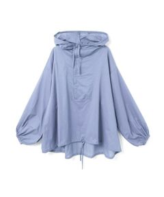 mizuiro ind / ミズイロインド シャツ・ブラウス | mizuiro ind フード付きシャツ