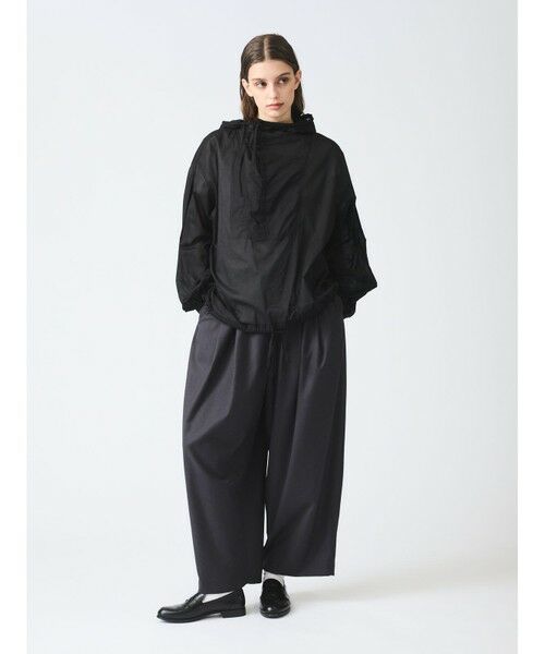 mizuiro ind / ミズイロインド シャツ・ブラウス | mizuiro ind フード付きシャツ | 詳細17