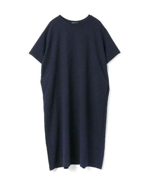 mizuiro ind/ミズイロインド mizuiro ind ジョーゼットハーフスリーブロングワンピース ネイビー(color77) FREE mizuiro ind/ミズイロインド mizuiro ind ジョーゼットハーフスリーブロングワンピース ネイビー(color77) FREE