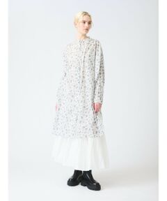 【Ralph Lauren】フローラル フラッター スリーブ ドレス フローラル ジョーゼット フラッタースリーブ ドレス | ラルフ