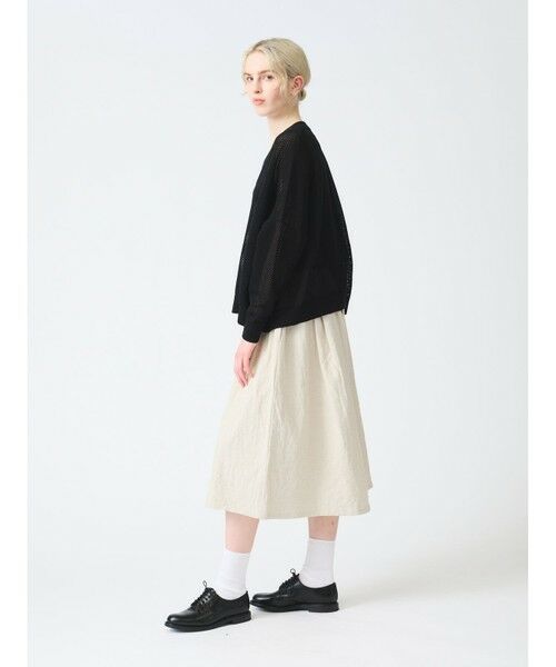 セール】 mizuiro ind コットンリネンキュロットパンツ （その他