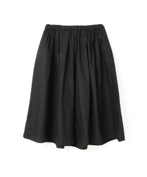 mizuiro ind/ミズイロインド mizuiro ind コットンリネンキュロットパンツ ブラック(color99) FREE mizuiro ind/ミズイロインド mizuiro ind コットンリネンキュロットパンツ ブラック(color99) FREE