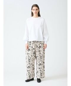 mizuiro ind / ミズイロインド その他パンツ | mizuiro ind レーヨンリネンプリントイージーパンツ