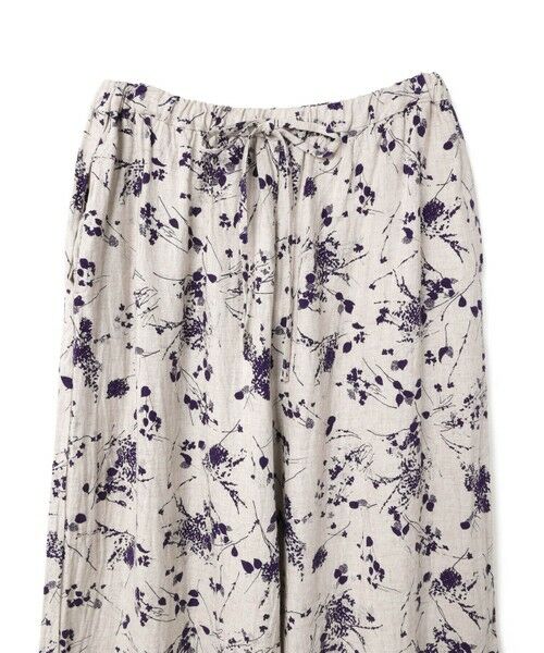 mizuiro ind / ミズイロインド その他パンツ | mizuiro ind レーヨンリネンプリントイージーパンツ | 詳細2