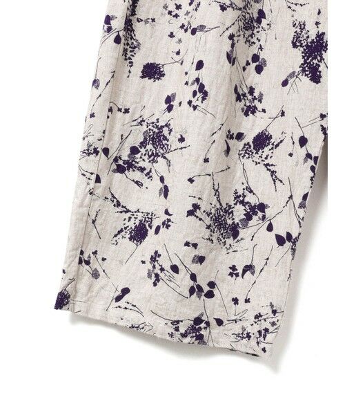 mizuiro ind / ミズイロインド その他パンツ | mizuiro ind レーヨンリネンプリントイージーパンツ | 詳細4