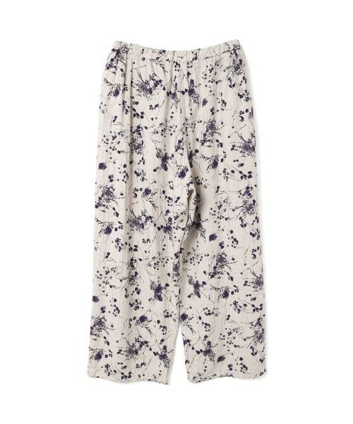 mizuiro ind / ミズイロインド その他パンツ | mizuiro ind レーヨンリネンプリントイージーパンツ | 詳細5