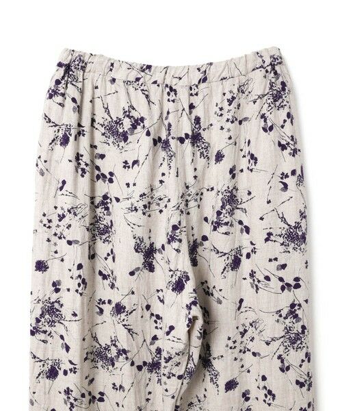 mizuiro ind / ミズイロインド その他パンツ | mizuiro ind レーヨンリネンプリントイージーパンツ | 詳細6