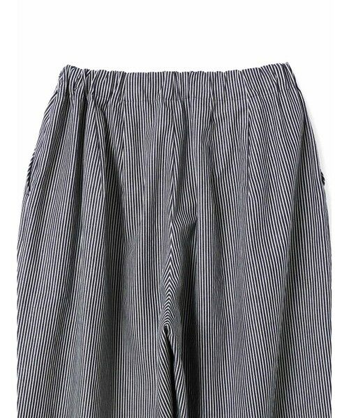 mizuiro ind / ミズイロインド その他パンツ | mizuiro ind ヒッコリーワイドテーパードパンツ | 詳細7