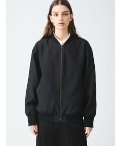 mizuiro ind / ミズイロインド ブルゾン | mizuiro ind ジャカードジップブルゾン