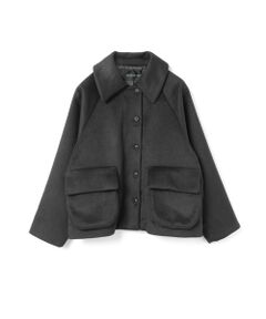 mizuiro ind / ミズイロインド テーラードジャケット | mizuiro ind ウールラグランジャケット