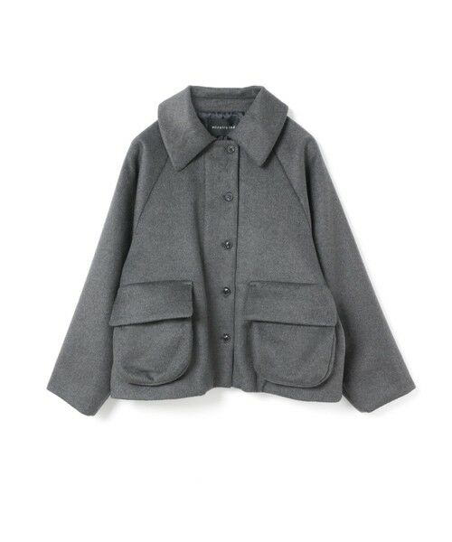 mizuiro ind / ミズイロインド テーラードジャケット | mizuiro ind ウールラグランジャケット | 詳細9