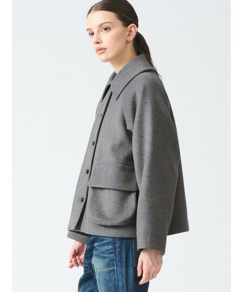 mizuiro ind / ミズイロインド テーラードジャケット | mizuiro ind ウールラグランジャケット | 詳細11