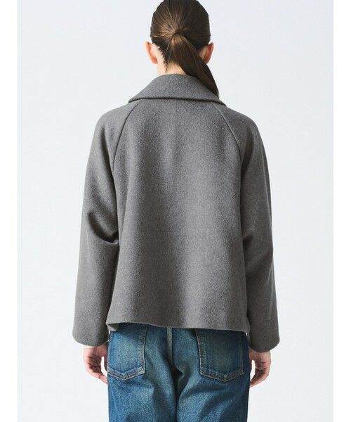 mizuiro ind / ミズイロインド テーラードジャケット | mizuiro ind ウールラグランジャケット | 詳細12