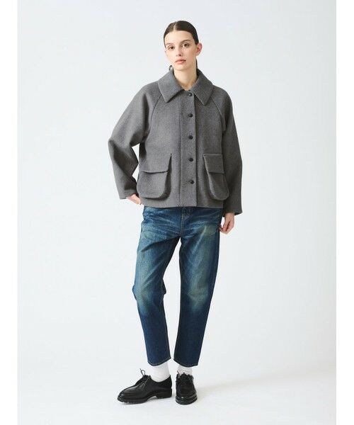 mizuiro ind / ミズイロインド テーラードジャケット | mizuiro ind ウールラグランジャケット | 詳細14