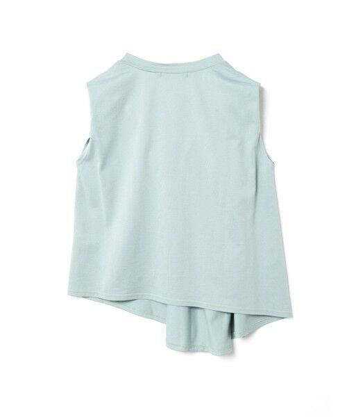 mizuiro ind / ミズイロインド カットソー | mizuiro ind Vネックアシンメトリーノースリーブプルオーバー | 詳細14