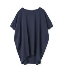 セール】 mizuiro ind ワッシャーボイルクルーネックワイドプル