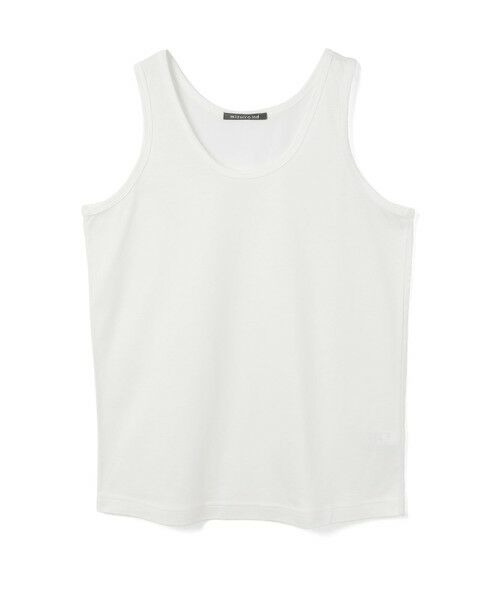 mizuiro ind/ミズイロインド mizuiro ind タンクトップ オフホワイト(color11) FREE mizuiro ind/ミズイロインド mizuiro ind タンクトップ オフホワイト(color11) FREE