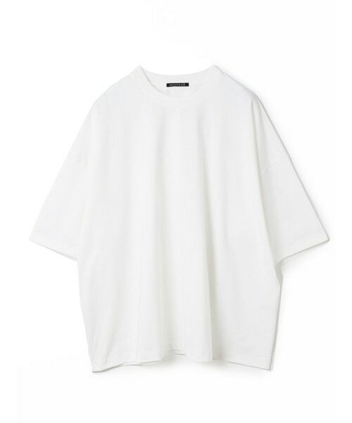 mizuiro ind/ミズイロインド mizuiro ind クルーネックワイドチュニック オフホワイト(color11) FREE mizuiro ind/ミズイロインド mizuiro ind クルーネックワイドチュニック オフホワイト(color11) FREE