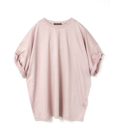 mizuiro ind / ミズイロインド カットソー | mizuiro ind ロールアップスリーブワイドT