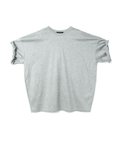 mizuiro ind / ミズイロインド カットソー | mizuiro ind ロールアップスリーブワイドT | 詳細5