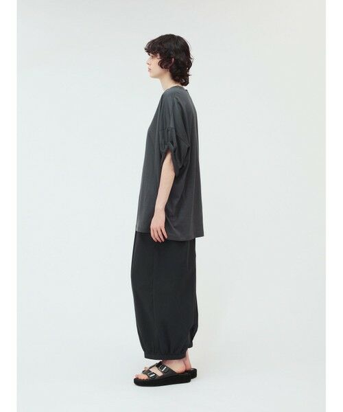 mizuiro ind / ミズイロインド カットソー | mizuiro ind ロールアップスリーブワイドT | 詳細17