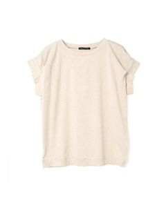 mizuiro ind / ミズイロインド カットソー | mizuiro ind フリルスリーブクルーネックプルオーバー