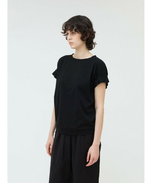 mizuiro ind / ミズイロインド カットソー | mizuiro ind フリルスリーブクルーネックプルオーバー | 詳細6