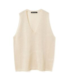 mizuiro ind / ミズイロインド ベスト | mizuiro ind ワイドVネックベスト