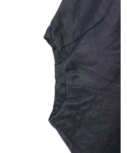 mizuiro ind / ミズイロインド シャツ・ブラウス | mizuiro ind リネンスタンドカラーコクーンシャツ | 詳細5