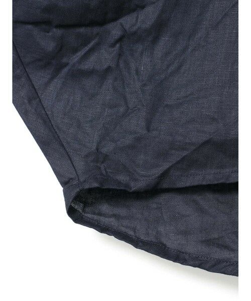 mizuiro ind / ミズイロインド シャツ・ブラウス | mizuiro ind リネンスタンドカラーコクーンシャツ | 詳細7