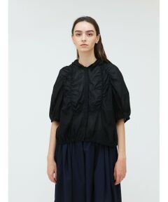 ブラウス シャツ mizuiro ind ドローストリングシャツ レディース mizuiroind ブラウス シャツ mizuiro ind ドローストリング