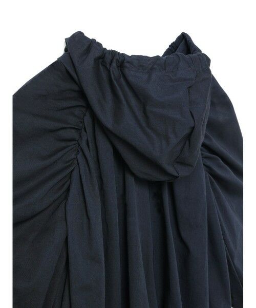 mizuiro ind / ミズイロインド シャツ・ブラウス | mizuiro ind ギャザーフード付きシャツ | 詳細7