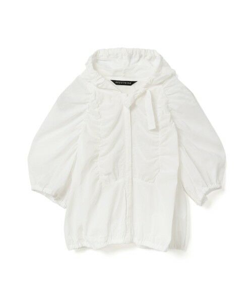 mizuiroind ホワイトシャツ mizuiro ind シアーワイドシャツ｜ MARcourt ONLINE STORE