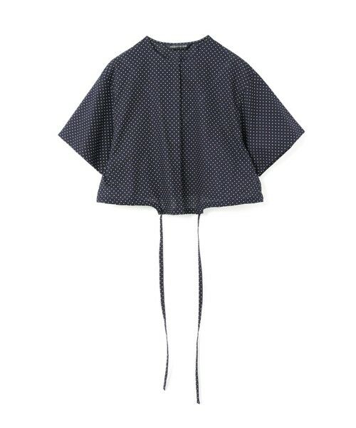 セール】 mizuiro ind ドットドローストリングシャツ （シャツ