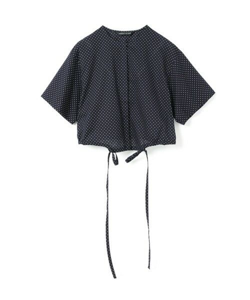 セール】 mizuiro ind ドットドローストリングシャツ （シャツ