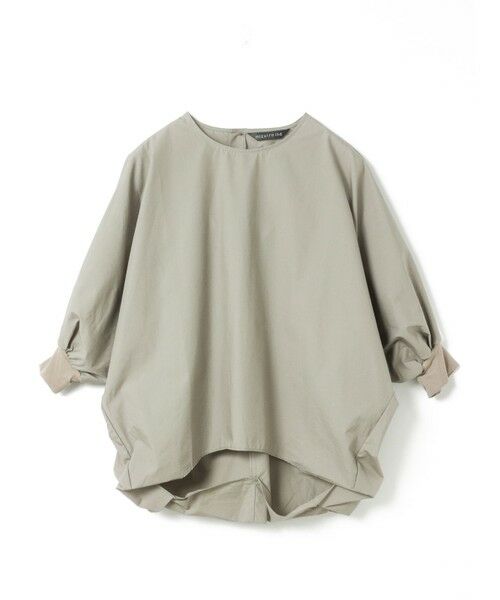 mizuiro ind/ミズイロインド mizuiro ind ボートネックコクーンプルオーバー グレー(color91) FREE mizuiro ind/ミズイロインド mizuiro ind ボートネックコクーンプルオーバー グレー(color91) FREE