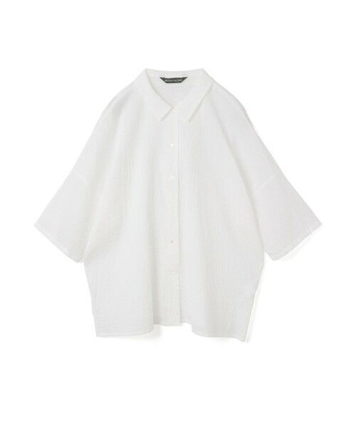 セール】 mizuiro ind リップルワイドシャツ （シャツ・ブラウス