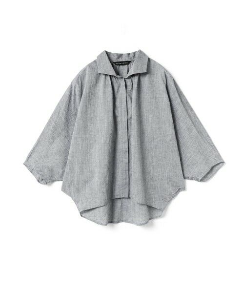 セール】 mizuiro ind ギャザードルマンシャツ （シャツ