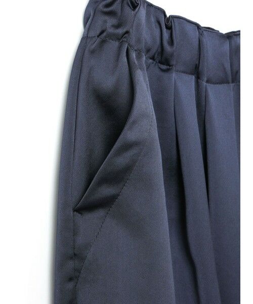 mizuiro ind / ミズイロインド その他パンツ | mizuiro ind サテンワイドカーゴパンツ | 詳細3