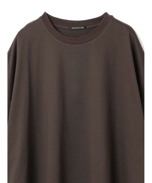 mizuiro ind / ミズイロインド ドレス | mizuiro ind クルーネックワイドチュニック | 詳細5