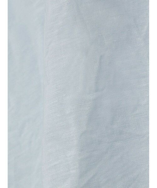 mizuiro ind / ミズイロインド シャツ・ブラウス | mizuiro ind リネンスタンドカラーワイドシャツ | 詳細1