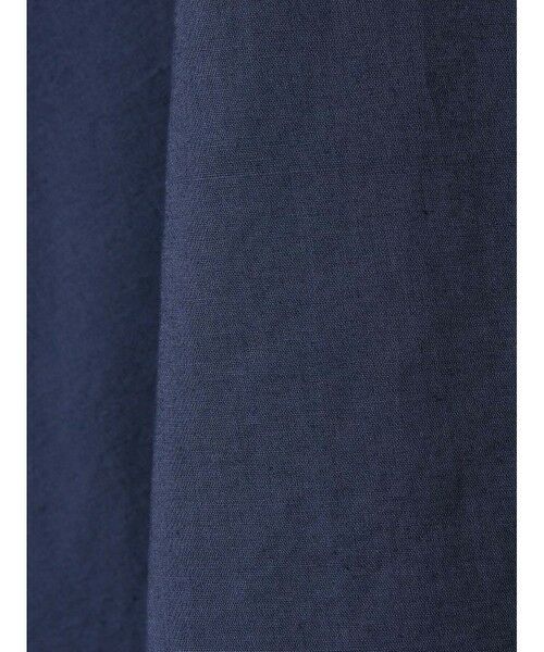 mizuiro ind / ミズイロインド シャツ・ブラウス | mizuiro ind リネンスタンドカラーワイドシャツ | 詳細2