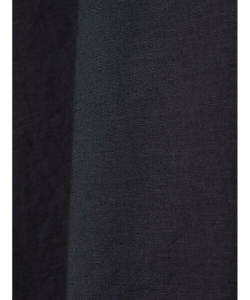 mizuiro ind / ミズイロインド シャツ・ブラウス | mizuiro ind リネンスタンドカラーワイドシャツ | 詳細3