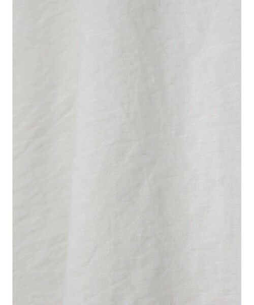 mizuiro ind / ミズイロインド シャツ・ブラウス | mizuiro ind リネンスタンドカラーワイドシャツ | 詳細13