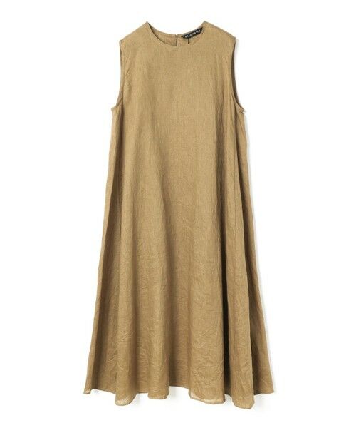セール】 mizuiro ind リネンノースリーブワンピース （ロング