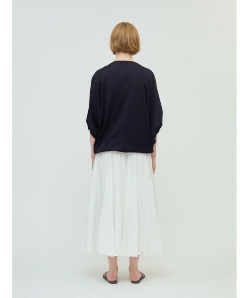 mizuiro ind / ミズイロインド シャツ・ブラウス | mizuiro ind ボートネックドルマンプルオーバー | 詳細18